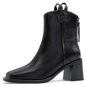 OMS Ботильоны женские, черно-коричневые