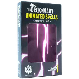 Ролевая игра Hit Point Press The Deck of Many Animated Spells: Vol 1 Cantrips (D&D 5E Compatible)