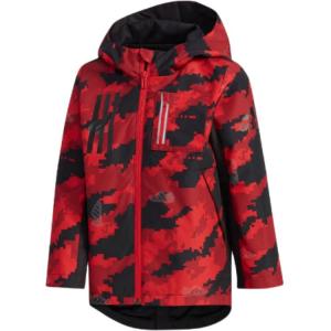 Куртки Пальто Красные Детские Возраст 3-7 лет Adidas
