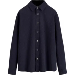 DIOR Рубашка мужская Navy Lapel Moderate Others