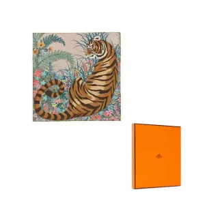 HERMES Шелковый шарф бежевый Women's Beige, Beige