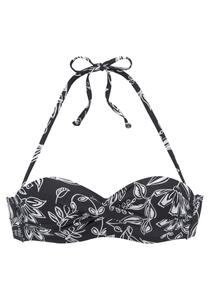 Верх бикини бандо VIVANCE, черный