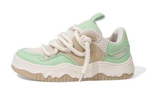 Feiyue Низкие женские кроссовки для скейтбординга, зелено-коричневые