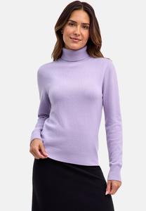 Джемпер FALKE Luxury Classic Rollneck, Light Lilac/Lilac