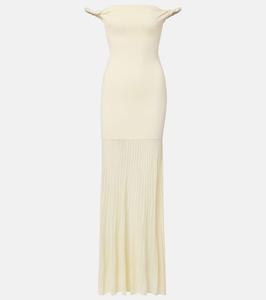 Платье макси Elia с открытыми плечами SIR, Lemon Sorbet