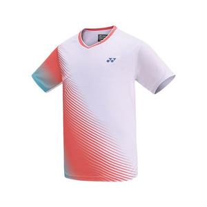 Футболка для бадминтона мужская с круглым вырезом YONEX, белый