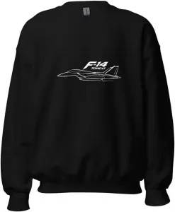 Свитшот Unisex с принтом F-14 Fighter Jet