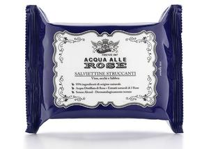 ROBERTS ACQUA Rose Салфетки для снятия макияжа 20 шт Roberts Acqua Alle Rose