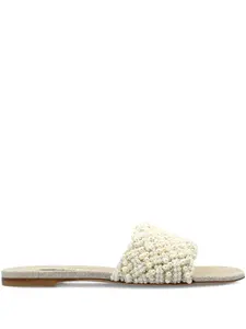 Декорированные босоножки Casadei, золотой