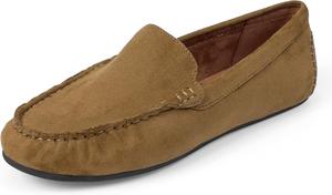 Женские слипоны-лоаферы Aerosoles Over Drive, Tobacco Faux Suede