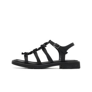 EBLAN Римские сандалии женские черные