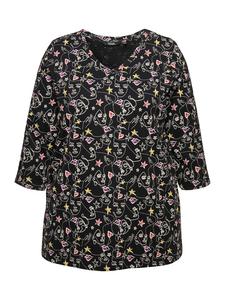 Футболка Ulla Popken Shirt, черный