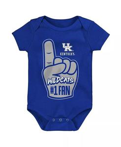Боди для мальчиков и девочек Royal Kentucky Wildcats #1 Fan Foam Finger Outerstuff