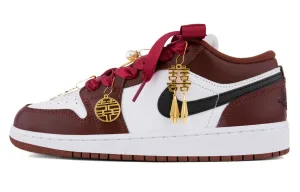 Air 1 Slip Resistant, Abrasion Resistant, Lightweight Jordan, бордовый (special box)