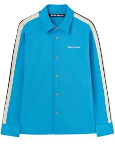 Palm Angels спортивная рубашка Classic с логотипом, синий
