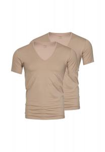 Майка/рубашка с короткими рукавами, 2 шт. сухого хлопка в упаковке mey, цвет Light Skin