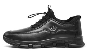 Мужские туфли Rich birds черные на низком каблуке