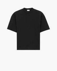 Свободная футболка Saint Laurent, черный