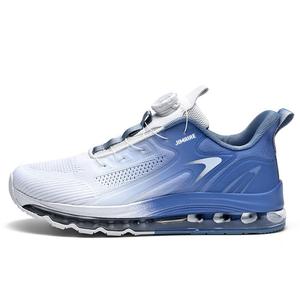 King Jinmai Мужские низкие кеды бело-голубые, цвет White Blue