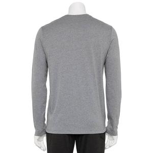 Мужская футболка Tek Gear Essential с длинными рукавами, цвет Grey Heather