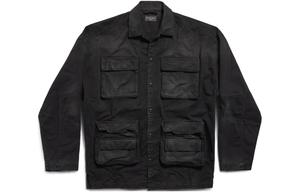 Джинсовая куртка унисекс Balenciaga, цвет Black