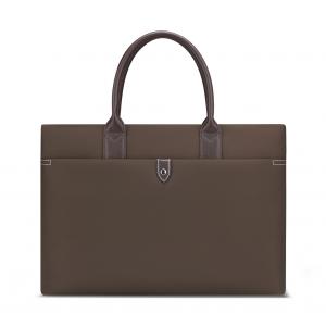 Нейлоновая компьютерная сумка, деловой портфель среднего размера Men's Black WilliamPOLO, коричневый