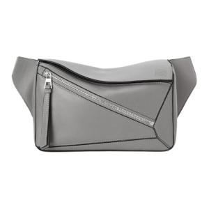 LOEWE Сумка-слинг Puzzle Smooth Cow Leather, фанни-пак малый женский Asphalt Gray