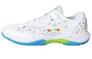 Кроссовки VICTOR Badminton Shoes Unisex Low-top White, белый