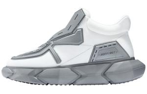 Массивные кеды унисекс с низким верхом, белый, серый Norvincy