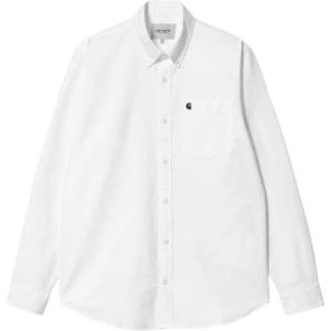 Рубашка с длинным рукавом и логотипом C Carhartt WIP, белый
