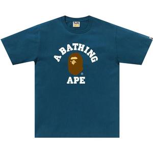 Футболка BAPE College Tee, Navy