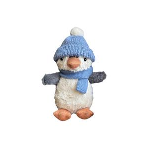 Новогодняя милая пингвин-арахис прикроватный декор кукла игрушка плюшевая кукла высота 16см MDH