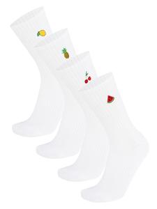 Normani Спортивные носки белого цвета