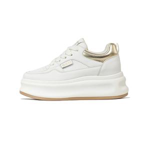 CHOVO Легкие дышащие увеличивающие рост влагоотводящие лоу-топ скейтбордские туфли женские Gold, цвет Gold