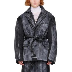 Куртка с эффектом обманки Jean Paul Gaultier, черный