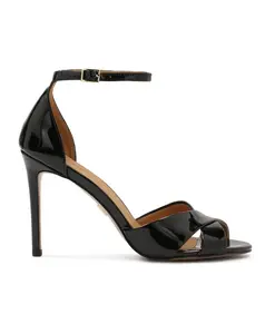 Расписные сандалии на высоком каблуке Kazar, черный