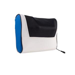 Массажная подушка для плеч, поясницы и стоп многофункциональная домашняя электрическая для поясничного отдела позвоночника полный массаж тела gl-1 AUX, синий