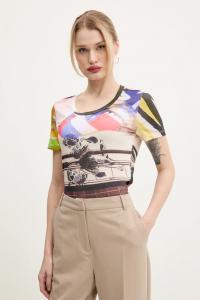 Футболка COLLAGE Desigual, бежевый