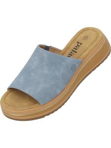 Классические босоножки palado, цвет l.blue/gold