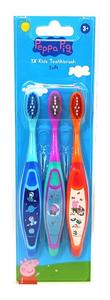 Набор зубных щеток «Свинка Пеппа» - 3 предмета. Inna marka