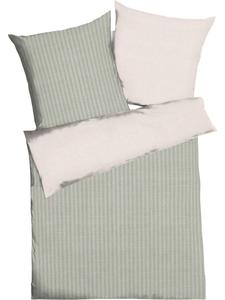 Двустороннее постельное белье цвета хаки kaeppel, 135x200 см (80x80 см)