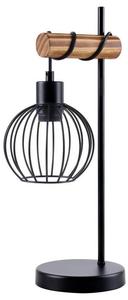 Настольная лампа Nettlife Emerson II, черный - металл - 15 x 46 x 20 см