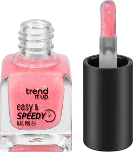 Нагеллак Easy  Лак для ногтей Speedy розовый 195 6 мл trend !t up