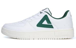 Обувь для скейтбординга Мужская низкая белая/зеленая Peak