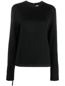 Толстовка на молнии JIL SANDER, черный