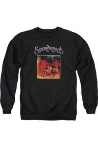Толстовка Atari Swordquest для взрослых с круглым вырезом Gildan, черный