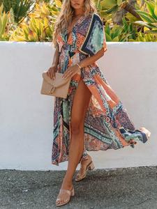 Длинное платье Milan Kiss, красочный