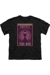 Фантастические твари: Защити свой разум футболка с коротким рукавом для детей Gildan, черный