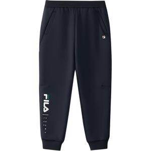 Детские вязаные спортивные штаны FILA KIDS, синий