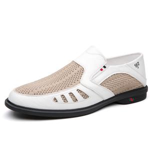 NANJIREN Мужские повседневные туфли с низким верхом, белые/черные